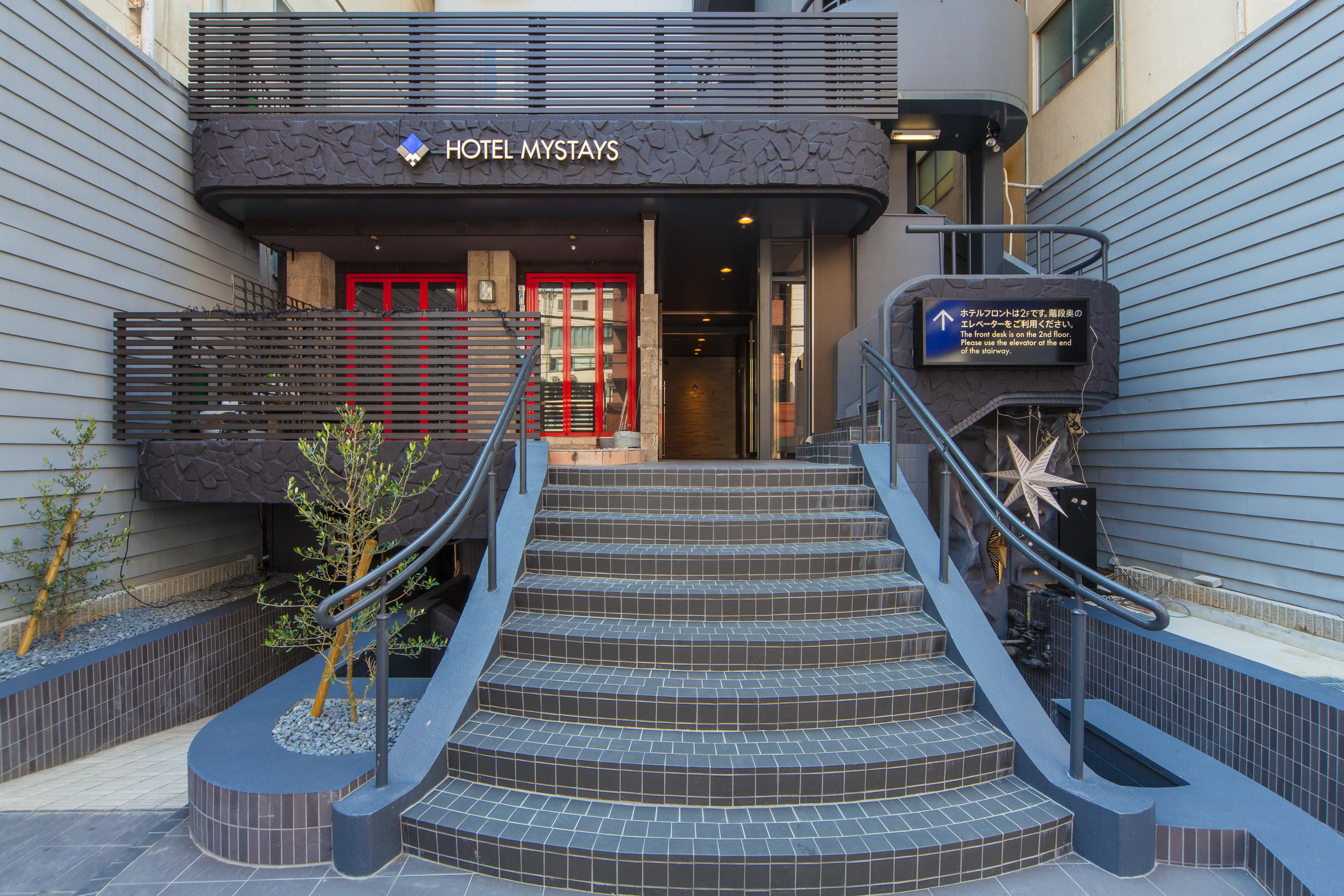 Hotel Mystays Shinsaibashi Osaka Exterior foto