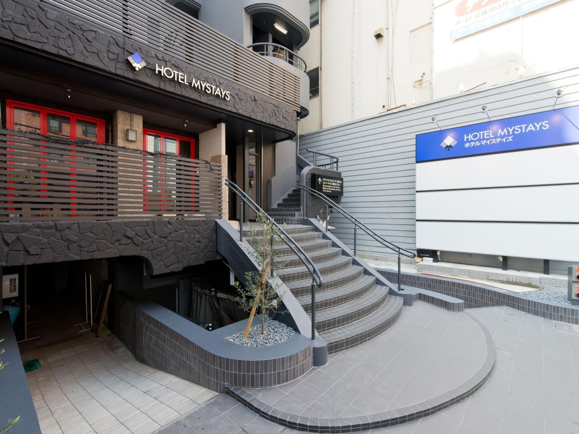 Hotel Mystays Shinsaibashi Osaka Exterior foto