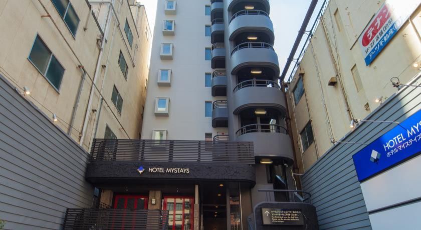 Hotel Mystays Shinsaibashi Osaka Exterior foto